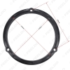 Picture of 2pcs Car Speaker Spacer Horn Pad Mounts For Dongfeng Zotye Zhonghua Senia Stereo Refitting Ring Adapter
