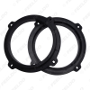 Picture of 6.5" Car Speaker Spacer Mat Adapter Horn For Hyundai ix20 ix25 ix35 Front Door Stereo Refitting Ring Mats