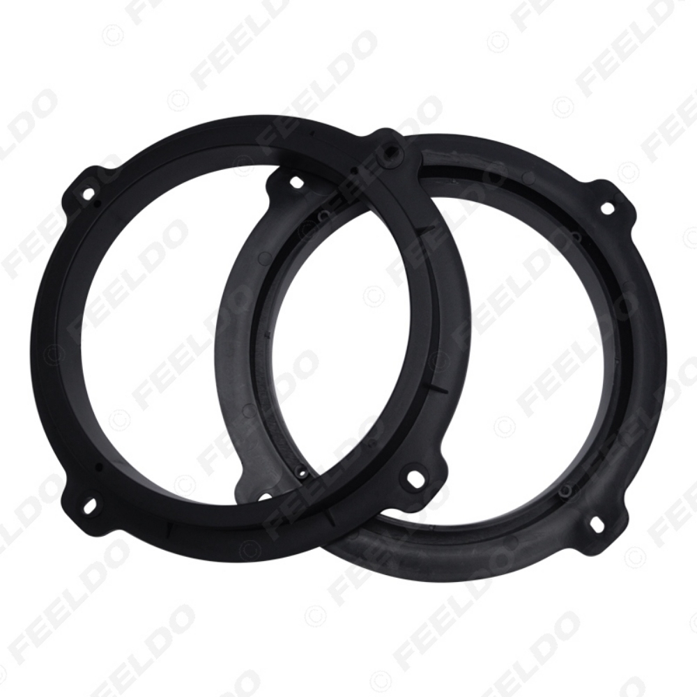 Picture of 6.5" Car Speaker Spacer Mat Adapter Horn For Hyundai ix20 ix25 ix35 Front Door Stereo Refitting Ring Mats