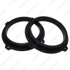 Picture of 6.5" Car Speaker Spacer Mat Adapter Horn For Hyundai ix20 ix25 ix35 Front Door Stereo Refitting Ring Mats