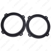 Picture of 6.5" Car Speaker Spacer Mat Adapter Horn For Hyundai ix20 ix25 ix35 Front Door Stereo Refitting Ring Mats