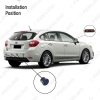 Picture of Car LED Backlight Display 22mm 4-Sensor Parking Sensor Forward Astern Radar Kit System 10-Color 12V