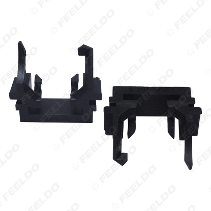 Picture of 2x Car H1 LED Bulb Adapter Holder Base For Ford Focus Fiesta Mondeo H1 Halogen Upgrade to LED Socket