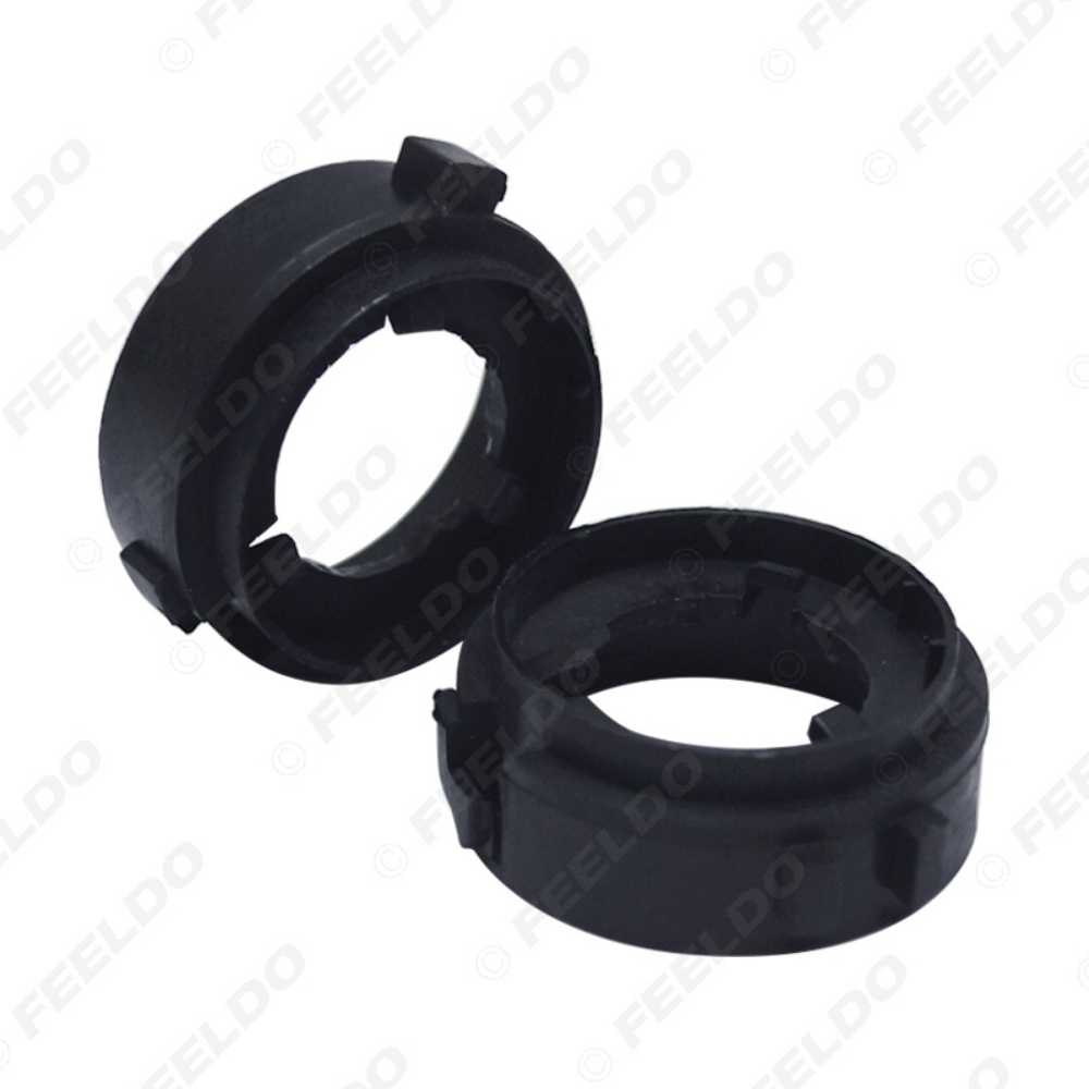 Picture of 2pcs Auto LED Headlight H7 Sokets Adaptor Holder For Volkswagen MK6 Golf GTI 10-14 Lamp Base