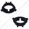 Picture of 2PCS Car LED Headlight Bulbs Holder H7 Socket Adapter Base For KIA K3/K4/K5/Sorento Hyundai Veloster/Snata Fe