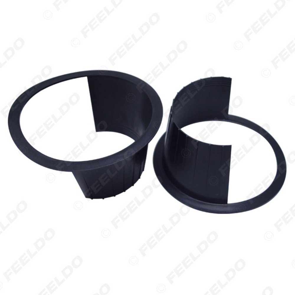 Picture of 2pcs 6" Car Auido Horn Speaker Waterproof Cover Plastic Spacer with Protective Cushion Horn Retaining Door Pad