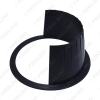 Picture of 2pcs 6" Car Auido Horn Speaker Waterproof Cover Plastic Spacer with Protective Cushion Horn Retaining Door Pad