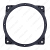 Picture of Black 2pcs 6.5" Car Speaker Spacer Adapter Pad Mounts for Hyundai Sonata YF 2012 Audio Horn Refit Rings Mat Solid