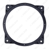 Picture of Black 2pcs 6.5" Car Speaker Spacer Adapter Pad Mounts for Hyundai Sonata YF 2012 Audio Horn Refit Rings Mat Solid