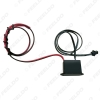 Picture of 12V DC Car Decoration EL Fibre Neon Glow Lighting Rope Strip Power Driver Inverter