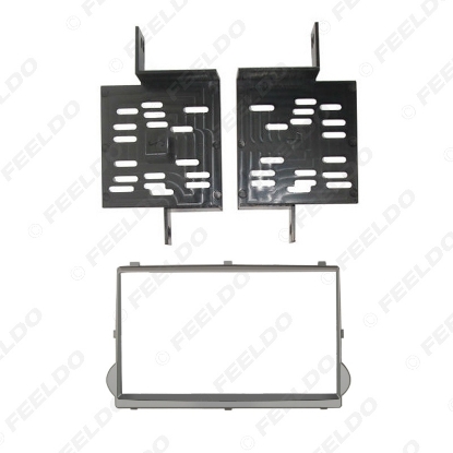Picture of Car 2Din DVD Radio Fascia Frame for Hyundai Starex/H1 2010 Stereo Face Panel Installation Trim Kit