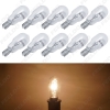 Picture of Warm White Car T13 Wedge 12V 10W Halogen Bulb External Halogen Lamp Replacement Dashboard Bulb Light