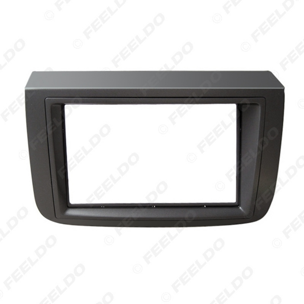 Picture of Car 2Din Radio Fascia Frame for Fiat Croma 2005 Refitting DVD Dashboard Mount Face Panel Trim Kit