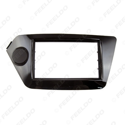 Picture of Car CD/DVD Radio Fascia Plate Panel Frame for KIA OPTIMA K2 2011+ 2DIN Panel Dashboard Trim Mount Installation Kit