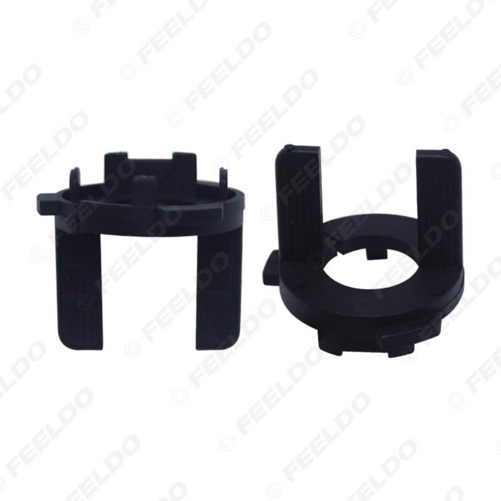 Picture of 1Pair Car H7 HID Xenon Bulb Adapter Holder Base For VW New Lavida Octavia Polo Touran Tiguan Headlight Socket