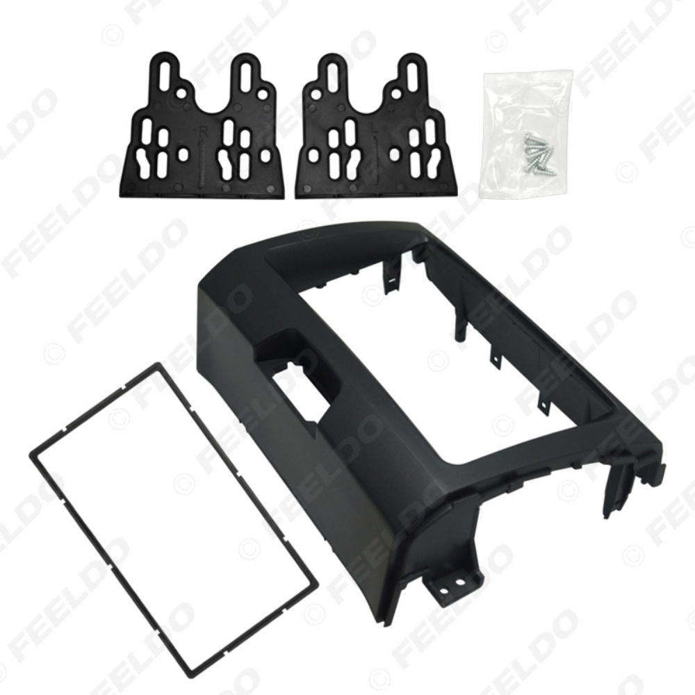 Picture of Car 2DIN CD DVD Radio Fascia Frame for KIA Sportage 2010+ Dashboard Panel Mount Adapter Trim Kit