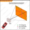 Picture of Universal Waterproof Car 360 Degree Rotatable Backup Rear View Night Vision Parking Camera
