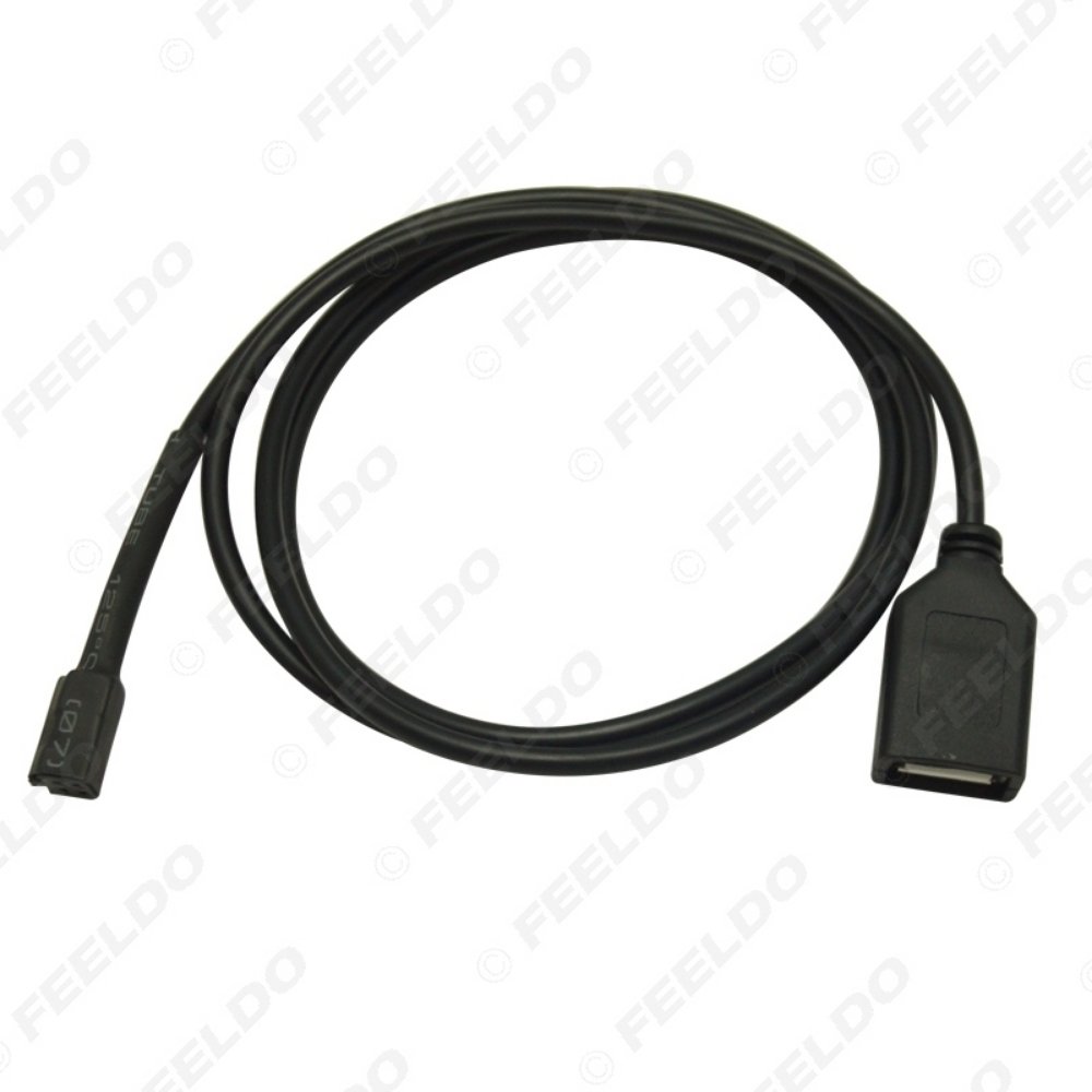 Picture of Car Original 4Pin Plug To USB Adapter Conector For Nissan Teana Qashqai CD Radio Audio Media Cable Data Wire