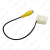 Picture of Car Rear Camera Parking Video Reversing RCA Cable Adapter For Toyota RAV4 Reiz Radio Head Unit
