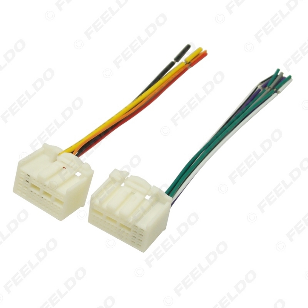 Picture of 35Pin Car Stereo Wire Harness Adapter Connector Plug Into Radio For KIA K2/K3/K4/Elantra/Mistra/Tucson (16~17) OEM Factory Radio