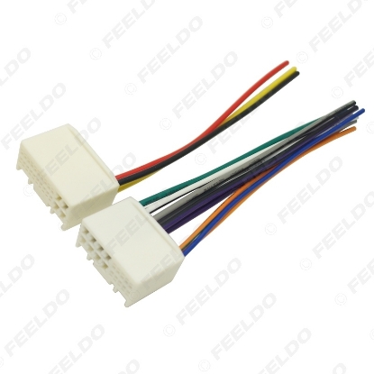 Picture of Car Radio Audio Power Wire Harness Adapter For KIA K2/K3/K5/Sportage R Hyundai IX35/Tucson ISO CD Power Cable