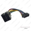 Picture of Car Stereo Radio Wire Harness Adapter For Sony 16-Pin Connector Into Radio To ISO 10487 Connector Into Car