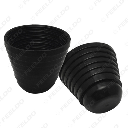 Picture of 2Pcs Universal Waterproof Car HID LED Headlight Dustproof Cover Rubber Sealing Headlamp Cap Dia 70/75/80/85/90/95/100mm