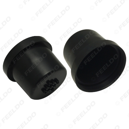 Picture of 2X Car/Auto HID LED Headlight Dustproof Cover Cap Rubber 65mm-75mm Sealing Headlamp Cover Waterproof