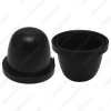 Picture of 2PCS Car LED HID Headlight Waterproof DustProof Cover Rubber 70mm-83mm Anti-Dust Sealing Headlamp Cap
