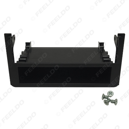 Picture of Car Radio Refitting Fascia For TOYOTA Brackets with Built-in Pocket Dash Installation Mounting Trim Fascia Kit