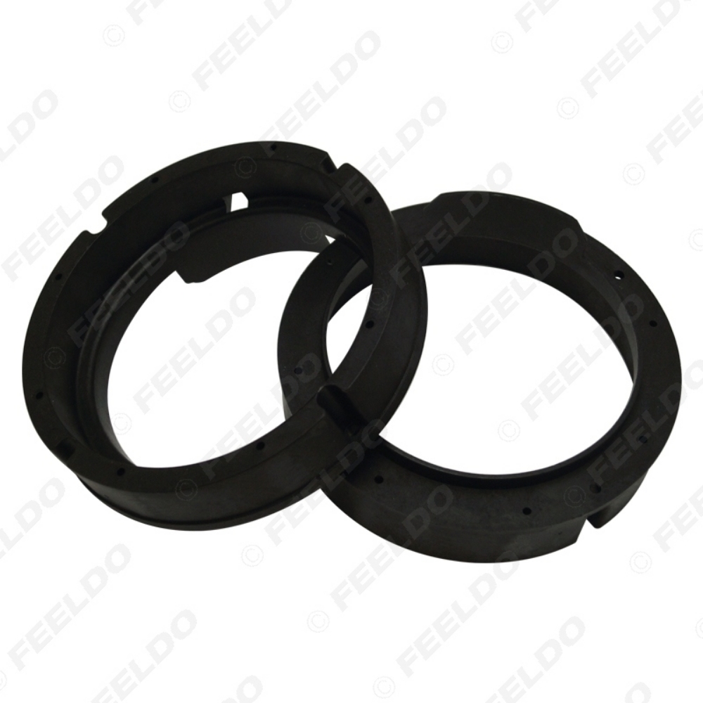 Picture of 1pair 6.5" Car Speaker Spacer Horn Pad Mounts For VW Bora/Lavida/Tiguan For Skoda Octavia/Yeti Solid Mat