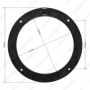 Picture of 1pair 6.5" Car Speaker Spacer Horn Pad Mounts For VW Bora/Lavida/Tiguan For Skoda Octavia/Yeti Solid Mat