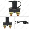 Picture of Auto Truck Boat Battery Isolator Disconnect Cut Off Power Kill Switch with Removable 2-Key DC12V/24V