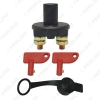 Picture of Auto Truck Boat Battery Isolator Disconnect Cut Off Power Kill Switch with Removable 2-Key DC12V/24V