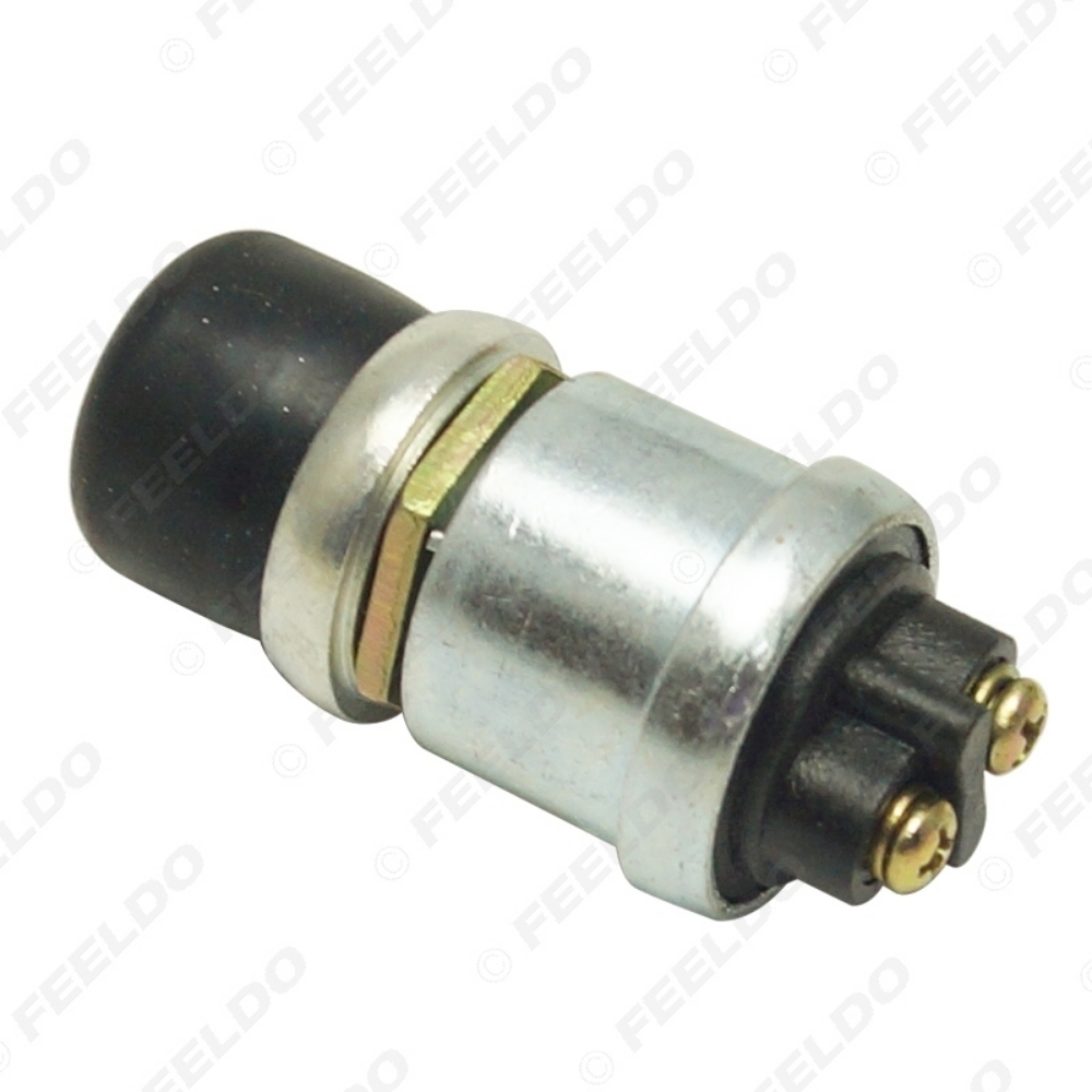 Picture of Waterproof 12V 20A Car Boat Track Lawn Mower Switch Horn Engine Start Momentary Switch Push Button