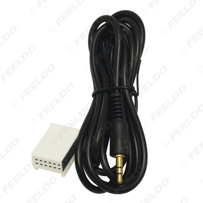 Picture of Car 3.5mm Male Jack AUX Adapter Cable For Mercdes Benz Comand APS NTG GL W169-221 Audio Cable Data Wire