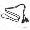 Picture of Car AUX USB Cable Adapter Plug Female Port Extension Wire For Mitsubishi Lancer Honda Civic/Accord/Odyssey