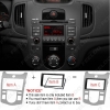 Picture of Car 2DIN Radio Stereo Fascia Panel Frame Installation Mount Adapter Kit For Kia Forte/Cerato/Naza Forte Black/Grey