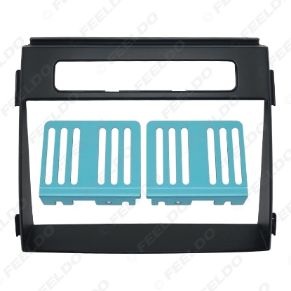 Picture of 2DIN Car CD/DVD Radio Fascia Plate Panel Frame for KIA Soul Panel Dashboard Installation Trim Mount Kit