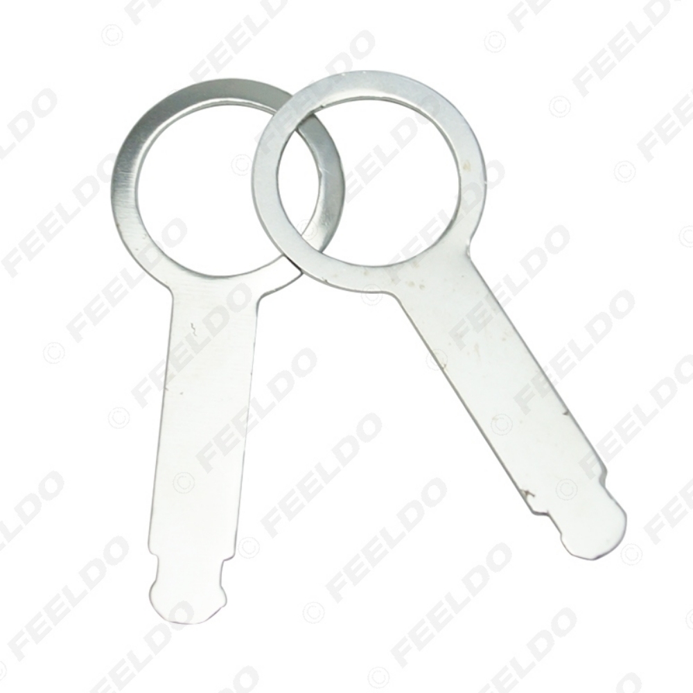 Picture of 2pcs Car CD DVD Stereo Radio Head Unit Removal Release Tool Keys Repair Tools Kit For Auto Audio