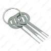 Picture of 3pcs Car Terminal Wiring Crimp Connector Extractor Pin Removel Key Tool Auto Terminal Removal Tool Kit