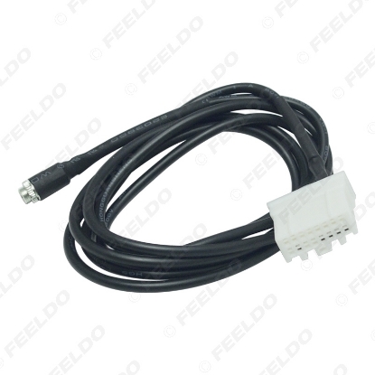 Picture of Car Female Jack AUX In Input interface Adapter Cable For Mazda 3 6 M3 M6 MX-5 RX8 Besturn B70 Audio Cable Data Wire