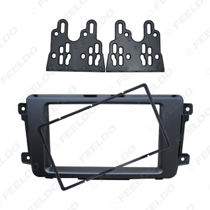 Picture of 2DIN Car Stereo Audio Radio Fascia Frame For MAZDA 2009 Cx-9 2007-2016 CD/DVD Plate Trim Panel Dash Mount Kit
