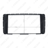 Picture of 2-Din Stereo Panel For Toyota Hilux 2011+ Fascia Radio DVD Dash Installation Mount Trim Kit Face Plate Frame