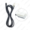 Picture of Car Aux Audio Input Media Data Wire Adapter 8-Pin Port for Subaru Forester 6-Disc CD 3.5mm Female Aux Electronic Cable