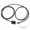 Picture of Car CD Radio MP3 Audio Female Jack AUX-IN Adapter Cable for Opel CD30 CD40 CD70 DVD 90 NAVI 12-Pin Port AUX Wire Cable