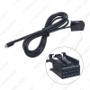 Picture of Car CD Radio MP3 Audio Female Jack AUX-IN Adapter Cable for Opel CD30 CD40 CD70 DVD 90 NAVI 12-Pin Port AUX Wire Cable