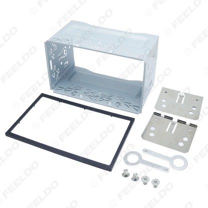 Picture of Car Stereo Audio 2DIN Metal Cage Fascias Frame Brackets/Screws/Keys For Volkswagen 1997-2009 Series Jetta Chico Golf Bora/Polo/MK3/MK4 Kits