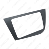 Picture of Gray Car 2 Din Audio Radio Fascia Frame for Seat Leon 2005-2011 Left Hand Driving LHD Dash Plate Panel Mount Kit