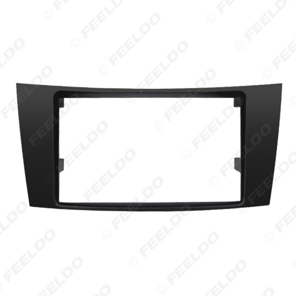 Picture of Car 2Din Stereo CD/DVD Panel Fascia Stereo Frame For Mercedes BENZ E CLASS W211 CD Radio Dash Panel Installation Kits